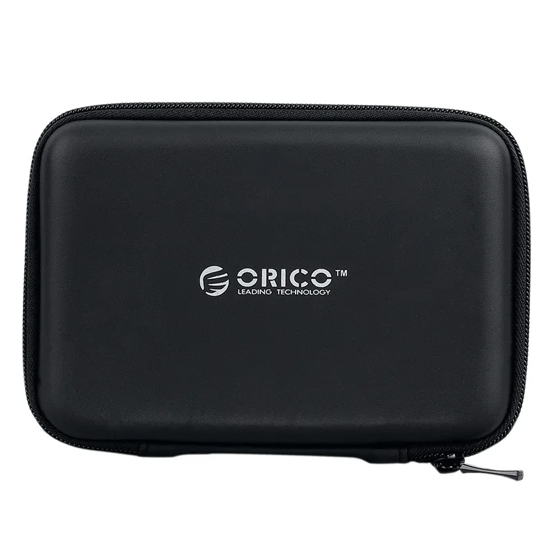 ORICO PHB-25 2,5 дюймовый портативный чехол для жесткого диска, для картридера, кабели-черный/синий/розовый