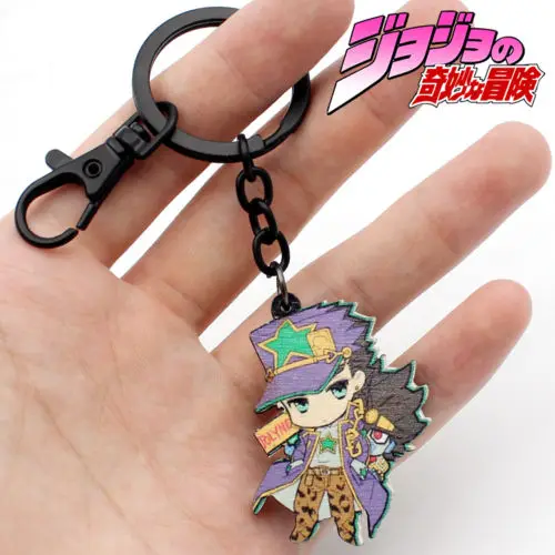 OHCOMCIS JoJo's невероятное приключение аниме вентиляторы Kujo Jotaro JOJO металлический