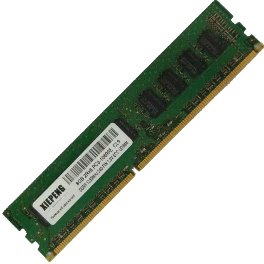Серверная память 4 Гб DDR3 1333 МГц без буфера ECC 8 2Rx8 ОЗУ ГБ pc3 10600 SD RAM для рабочей