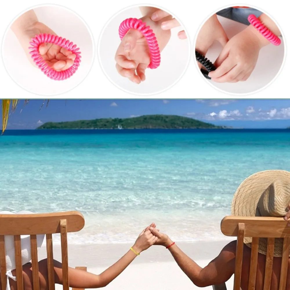 4 шт./компл. репеллент от комаров браслеты борьба с насекомыми-вредителями