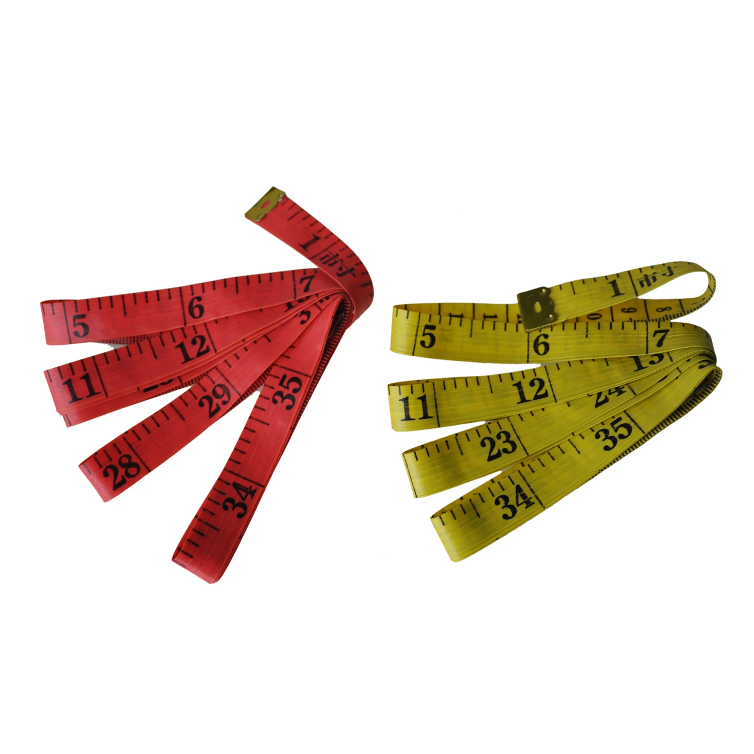 Рулетка для измерения матки 2 шт. розовый желтый | Инструменты