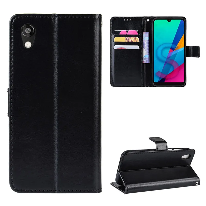 Роскошный чехол-книжка из искусственной кожи для Huawei Honor 8S полностью