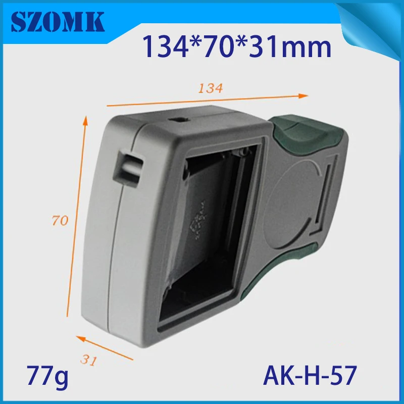 1 шт., ручной корпус пластиковый чехол szomk электронная коробка 134x70x31 мм