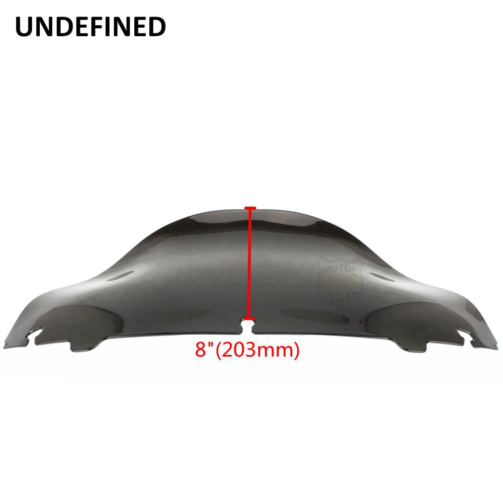 Аксессуары для мотоциклов дым 8 &quotволновой отражатель ветрового стекла Harley Touring