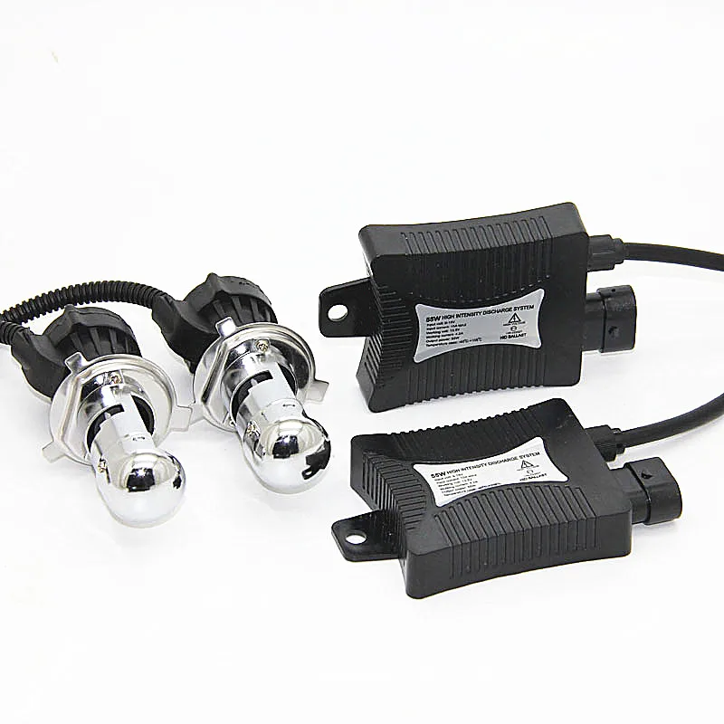 

H4 -3 Bi-xenon kit HID Hi Lo lamps DC 12V 55w H4 Bi xenon bulbs replacement car headlight