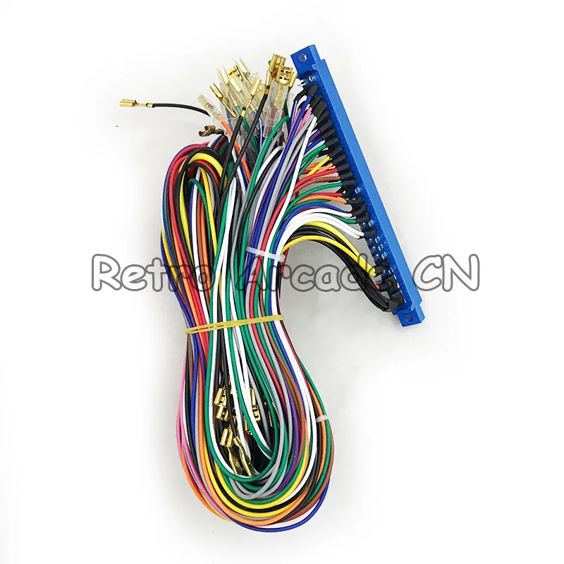 only jamma cable Маленький эльф 3X540 в 1 Аркада печатной платы multi игры Джамма коробка картридж карты VGA и CGA выходных для ЖК-дисплей и CRT аркадных - Цвет: only jamma cable