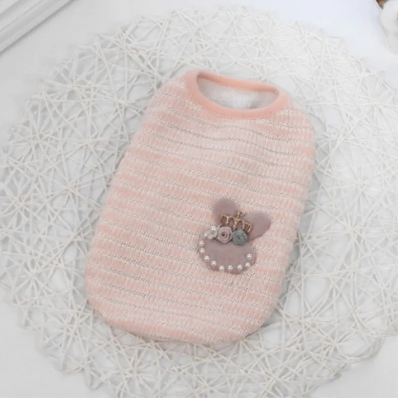 Vest color 2 Товары для домашних животных, товары для собак, одежда для собак, теплые милые платья для маленьких щенков, чихуахуа, Тедди и больших собак, кошек, милый жилет - Цвет: Vest color 2