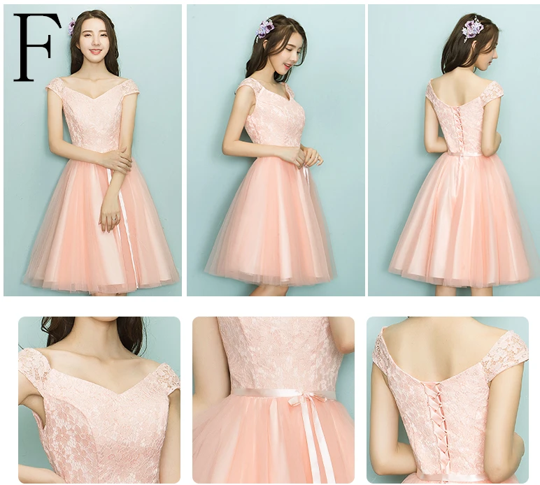 Короткие Тюль персик цветные без рукавов с v образным вырезом из невесты для