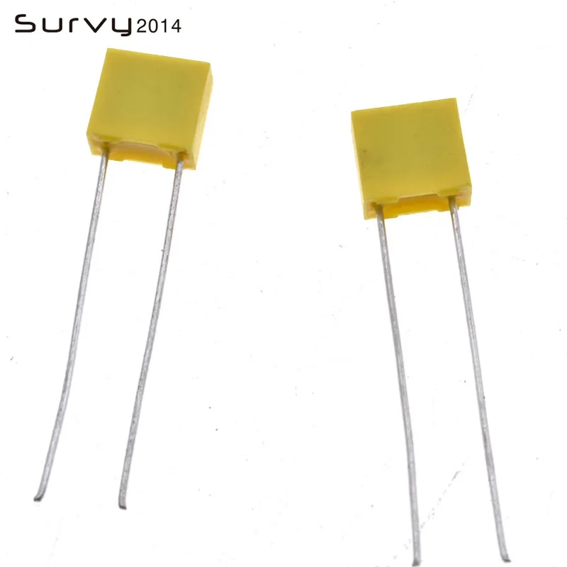 20 шт 100NJ100 Korrektur Kondensatoren 100V104J 100NF 0 1 мкФ 5 мм Шаг Mehr posit|Конденсаторы| |