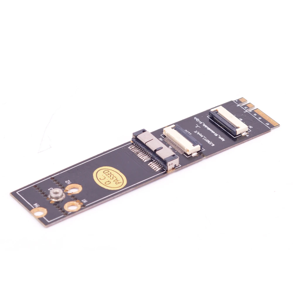 Адаптер A E key NGFF M2 для Macbook BCM94360CS2 BCM943602CS BCM94360CD bcm93602cdp bcm9360csax беспроводная сетевая
