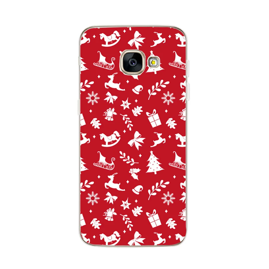 For Samsung A5 2017 Case Christmas Soft Silicone Phone for Galaxy A3 J5 EU J530 A8 Plus 2018 S8 S9 Fundas |