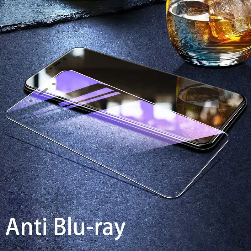 Лот 3 шт. для Meizu 16X16 S Pro7 Plus 3D Анти-Blu-Ray Глянцевая закаленная пленка полного