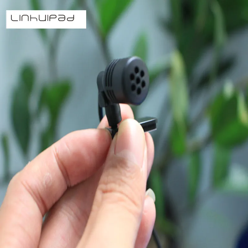 Проводной внешний автомобильный микрофон Linhuipad Mini для автомобильного DVD-плеера 3