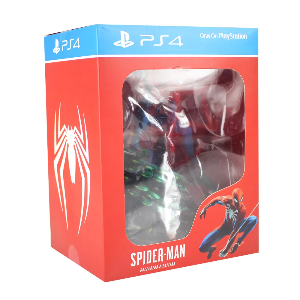 17 см PS4 Человек-паук фигурка супергероя Человек-паук фигурка игрушки ПВХ Модель Коллекционная кукла для детей подарок