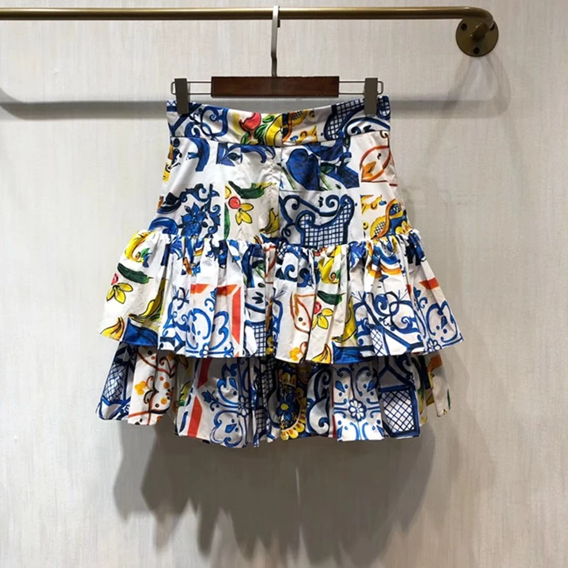 Новый летний тренд 2019 модный праздничный комплект-двойка короткая блуза с