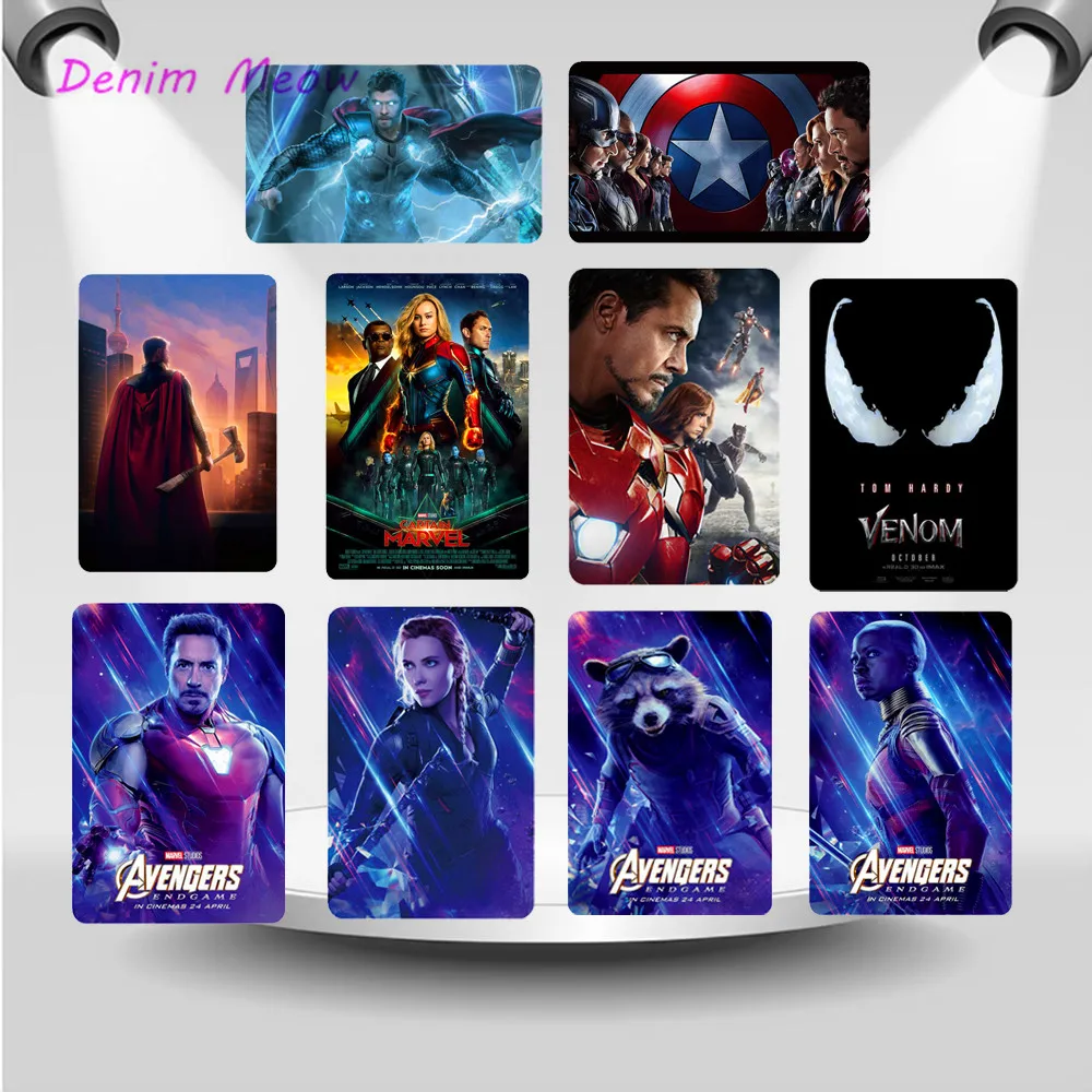 Marvel Charackers винтажные декоративные металлические пластины Мстители супер герой Живопись стены искусства стикеры Паб Бар Кафе домашний декор WY47