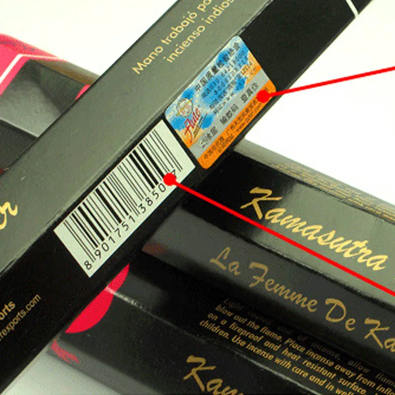 120 палочек/упаковка ароматические палочки с сердечником ручной работы из