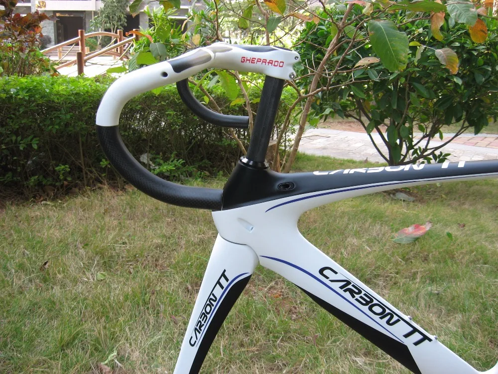 Специальное предложение! Бесплатная доставка! УГЛЕРОДНЫЙ Интегрированный руль для дорожного велосипеда