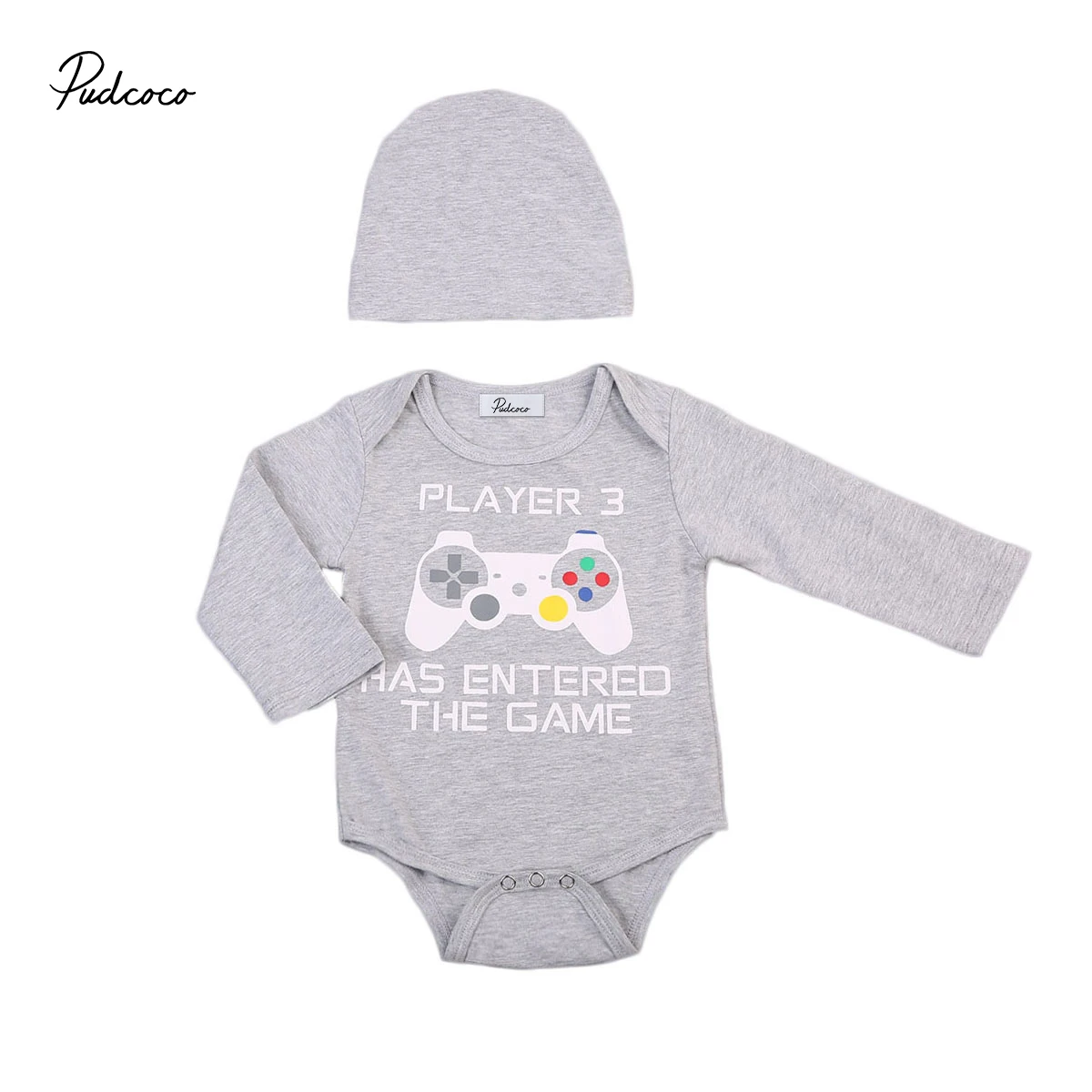 Очень милый комплект одежды из 2 предметов для малышей боди новорожденных