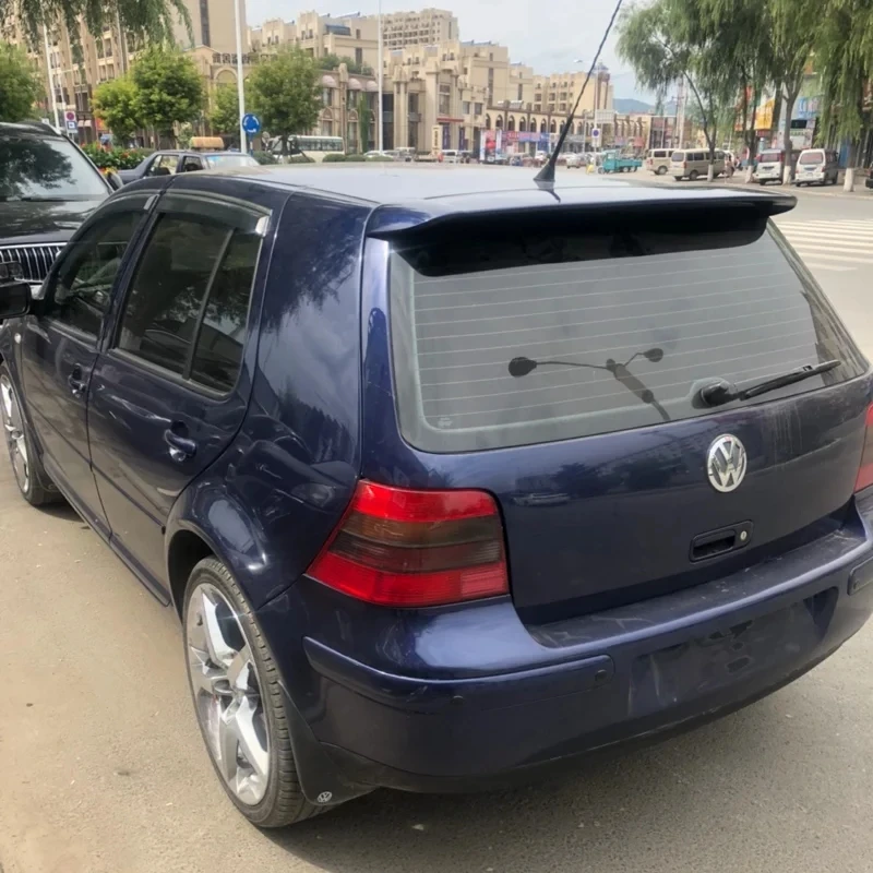 Для Volkswagen GOLF 4 спойлер 1998-2004 высокое качество абс материал заднее крыло праймер цвет задний спойлер модифицированный спойлер
