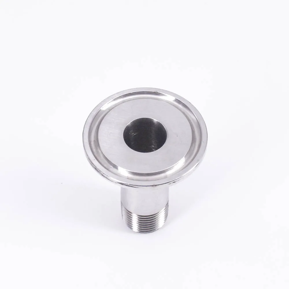 

3/8" BSPT Male x 1" Tri Clamp SUS 304 Stainless Steel Sanitary Coupler Fitting Homebrew Beer