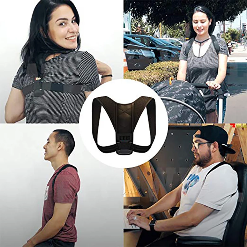 Коррекция изгиба Осанки Спины и спины Регулируемый мужской осанки Невидимый