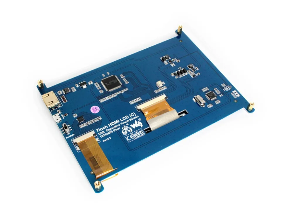 Модуль разработки Raspberry Pi 3 Lite тип B с компьютерным модулем 7 дюймовый HDMI ЖК дисплей