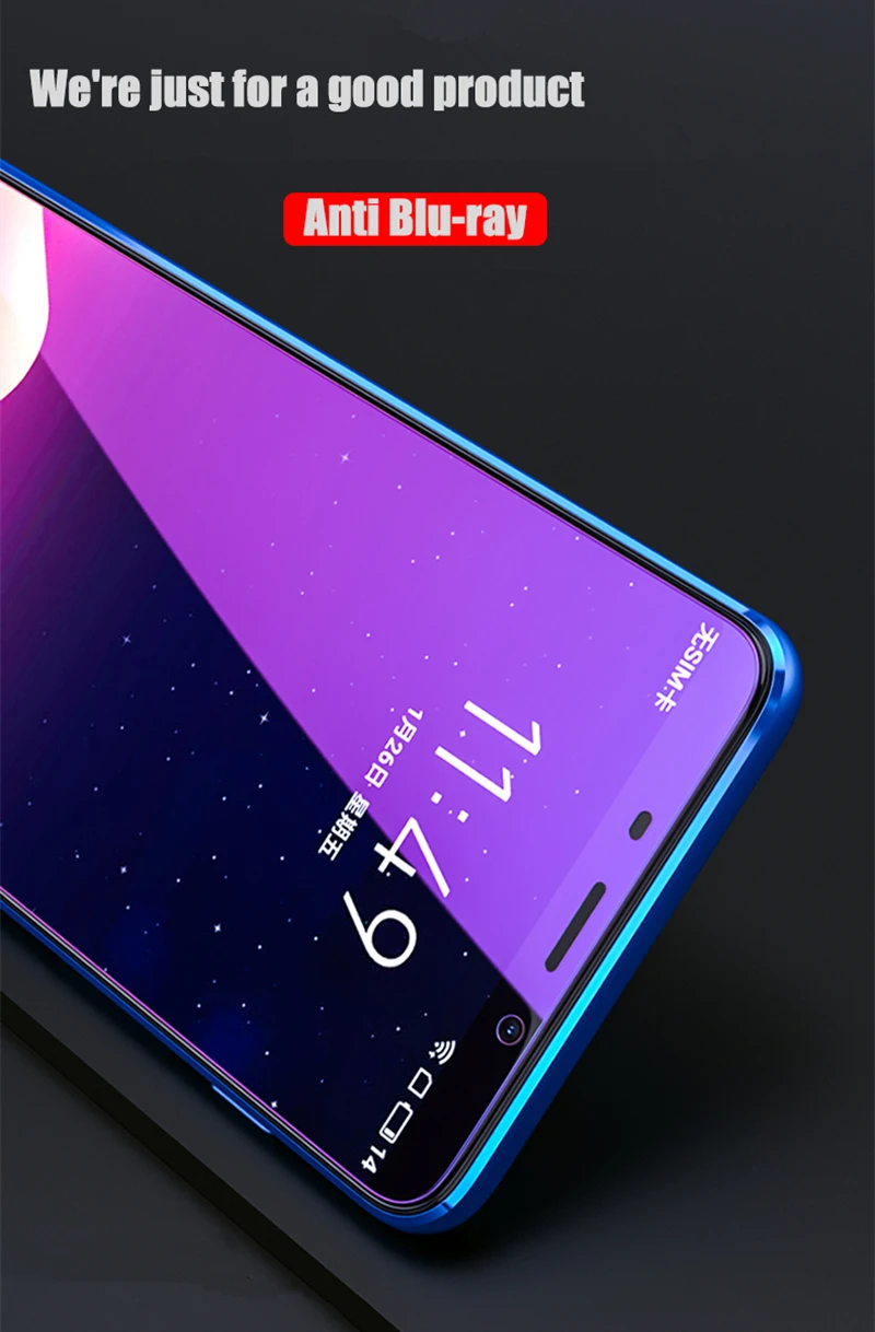 2 шт. закаленное стекло для Meizu M5 M5s M6 M6s M6T M3 M3s Mini защита экрана 9H 2.5D анти-Blu-Ray стекло для Meizu m3 m5 m6 note