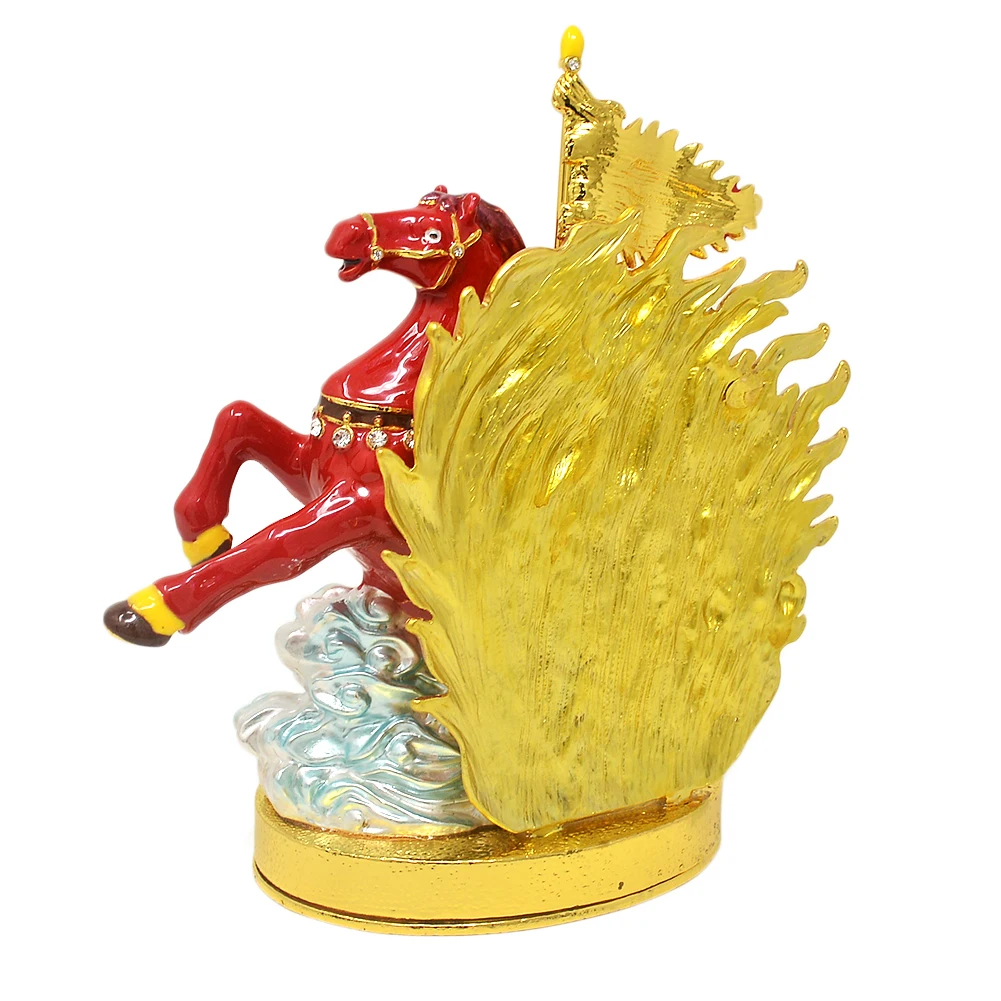 Bejewelled Flying Windhorse Feng Shui Home Decor | Дом и сад