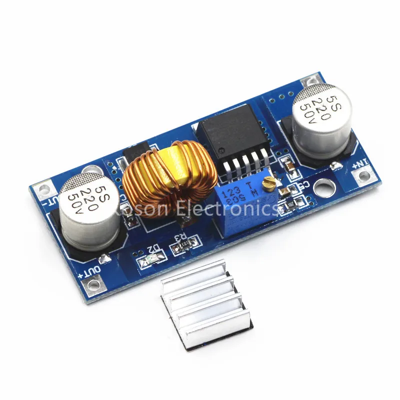 5А DC Регулируемый понижающий модуль LED литиевое зарядное устройство с