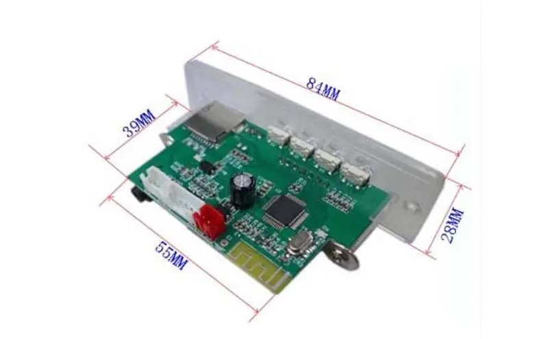 DC 5 В-12 в цифровой светодиодный Bluetooth 4 2 Громкая связь MP3 FLAC WAV WMA плата