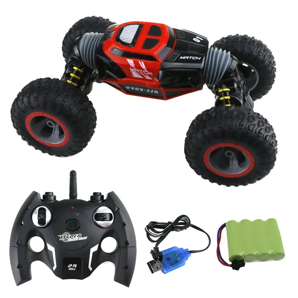 RC Car 4WD Scale Double-sided 2.4ghz One Key Transformation Vehicle Varanid Climbing Remote control Toys | Игрушки и хобби