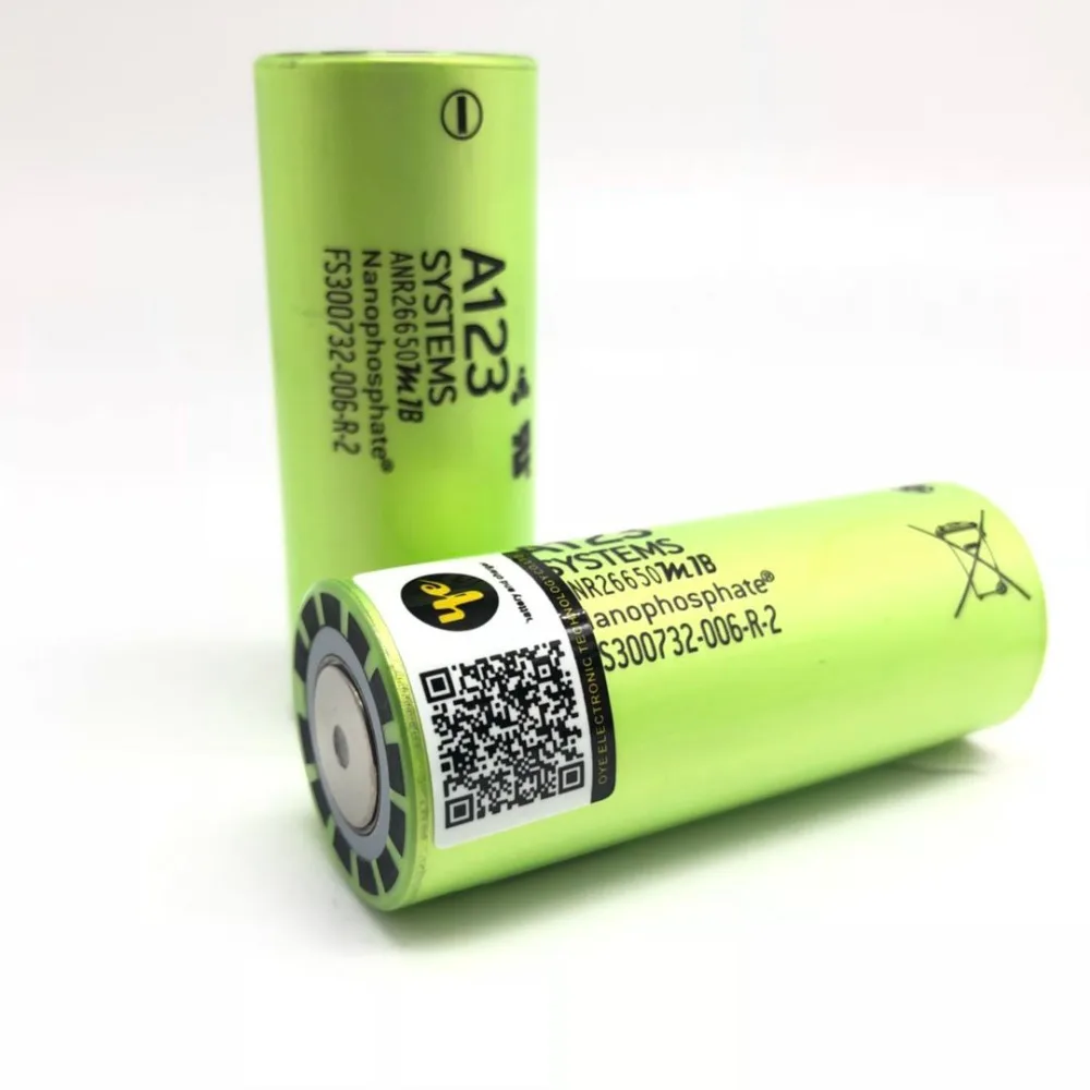 OYE 26650 lifepo4 3 2 v 2500mAh high drain 70A (30C) аккумуляторные батареи e-bike golf car &amp беспроводные
