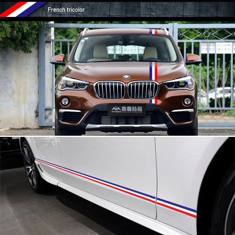 Автомобильные аксессуары автомобильная наклейка в полоску автомобильные