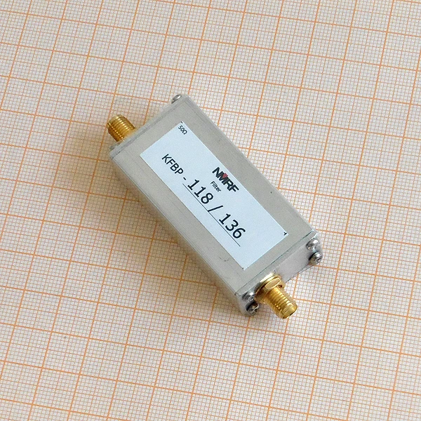 118 ~ 136MHz Aeronautical Band Pass Filter SMA Interface | Инструменты