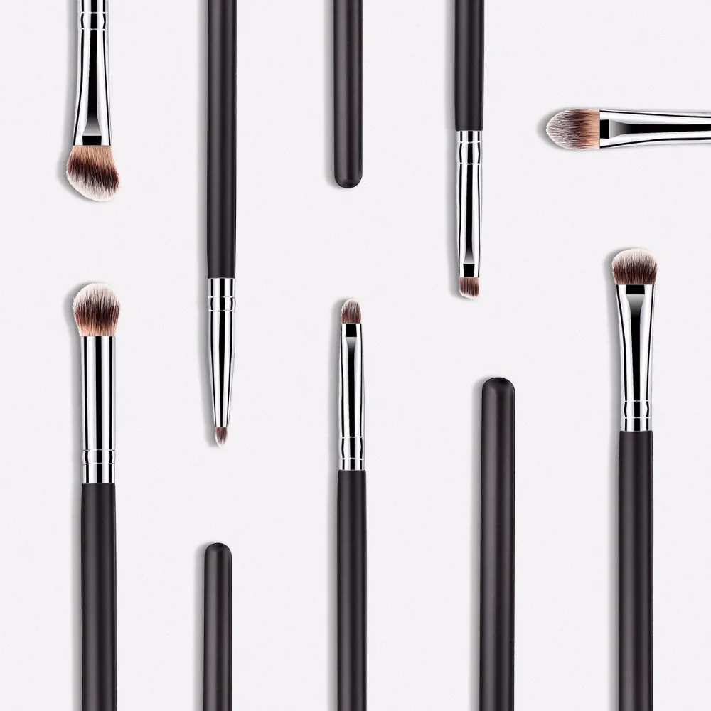 7pcs Makeup Brushes for Eyes Eyeshadow Eyebrow Lip Facial Cosmetic Brush Set Kwasten Blending Pencil Kit maquiagem | Красота и