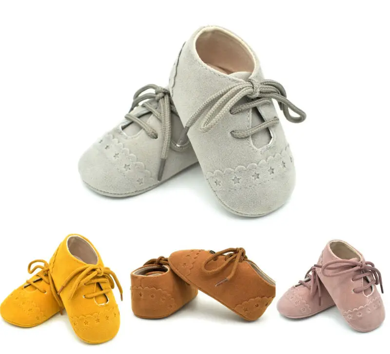 Emmababy Baby Soft Sole Crib Casual Shoes Cute Toddler Boys Girls Anti-slip Prewalker 0-18 Months Infant Newborn |