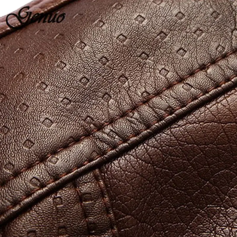 Мужская куртка из ПУ кожи с искусственным мехом размеры до 5XL | одежда