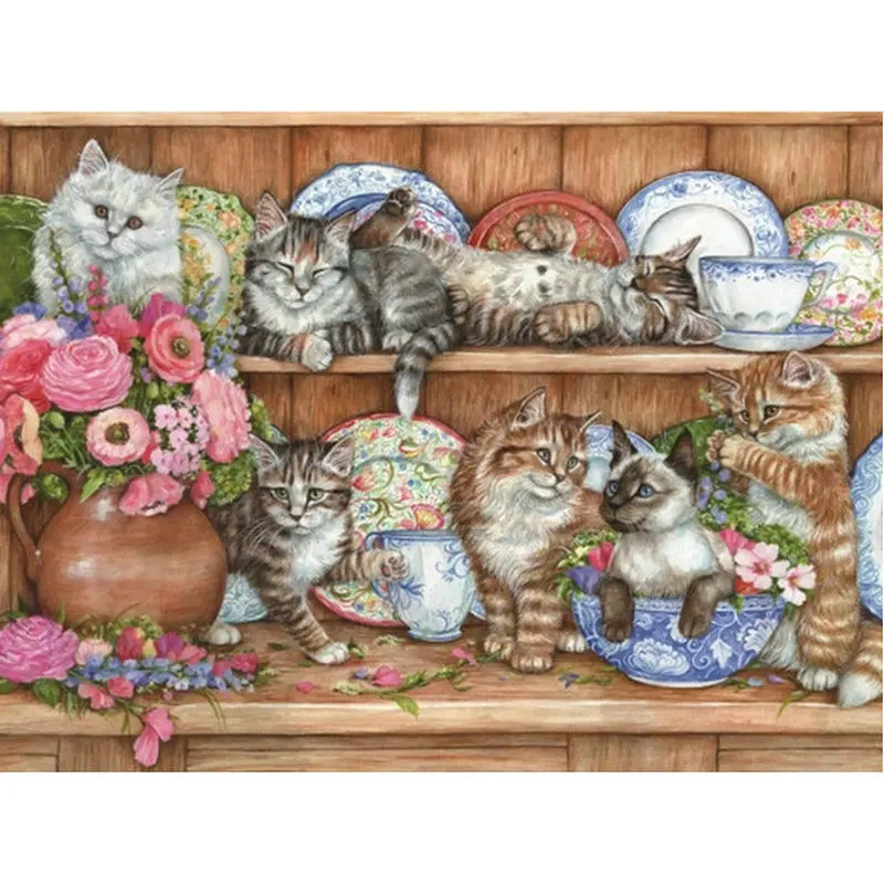 Алмазная живопись сделай сам вышивка крестиком узор полная выкладка мозаика из