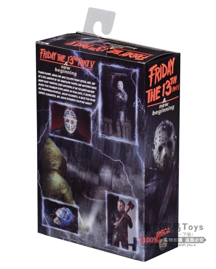 NECA &quotКошмар на улице Вязов&quot Фредди Крюгер 1980 ПВХ фигурка коллекционная игрушка