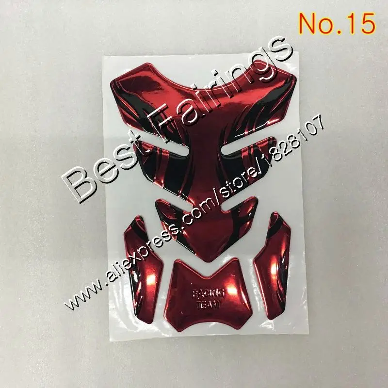 3D углеродного волокна Танк Pad протектор для YAMAHA YZF600R 1996 1997 1998 1999 2000 YZF 600R 2002 2003 2004 2007 GP Бензобак Стикеры