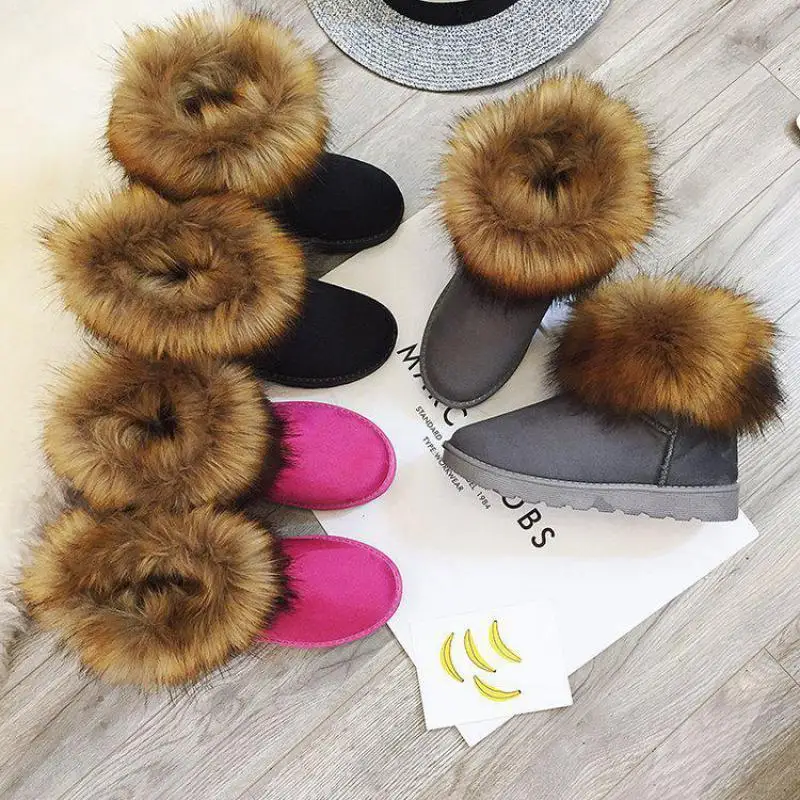 2018 новые зимние сапоги на цилиндрической подошве толстые женские короткие