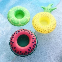 8 types mini summer floating cup holder pool swim ring water toys party beverage boats baby pool toys inflatable drink holders