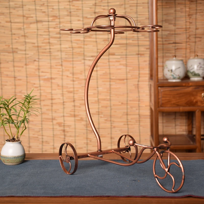 Металлическая стойка для вина держатель стеклянных стаканов современный