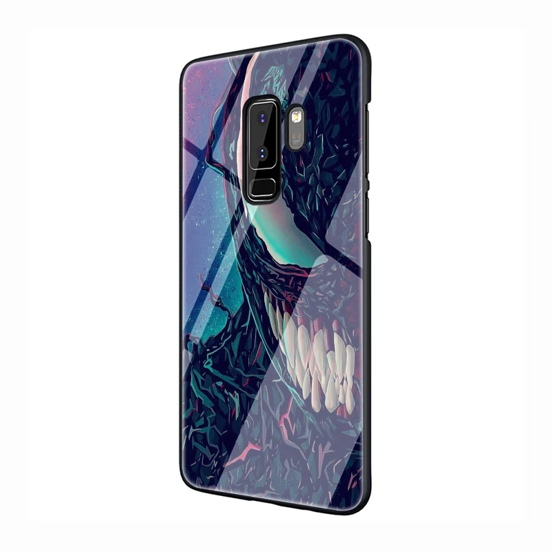 G4 Venom закаленное Стекло мягкий чехол для телефона для samsung Galaxy S7 край S8 S9 S10 Note 8, 9, 10, плюс A10 A20 A30 A40 A50 A60 A70 - Цвет: G4