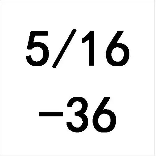 5/16-18 20 24 27 28 32 36 40 UNC UNF UNS HSS правая рука США Tap TPI резьбы инструменты для прессформы обработки 5/16" - Цвет: 36 UNS