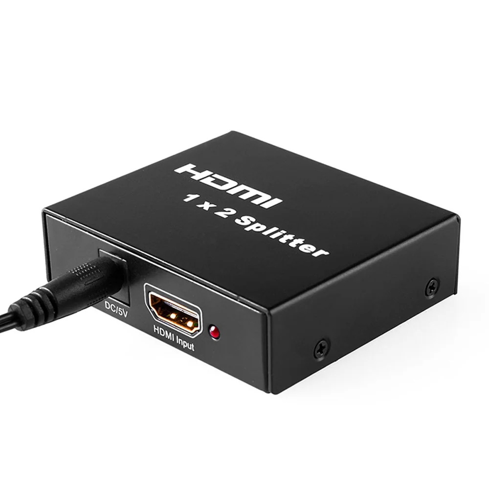 1 в 2 выхода HDMI сплиттер усилитель HDCP 1080P двойной дисплей для HDTV DVD PS3 Xbox|hdmi in hdmi|hdmi