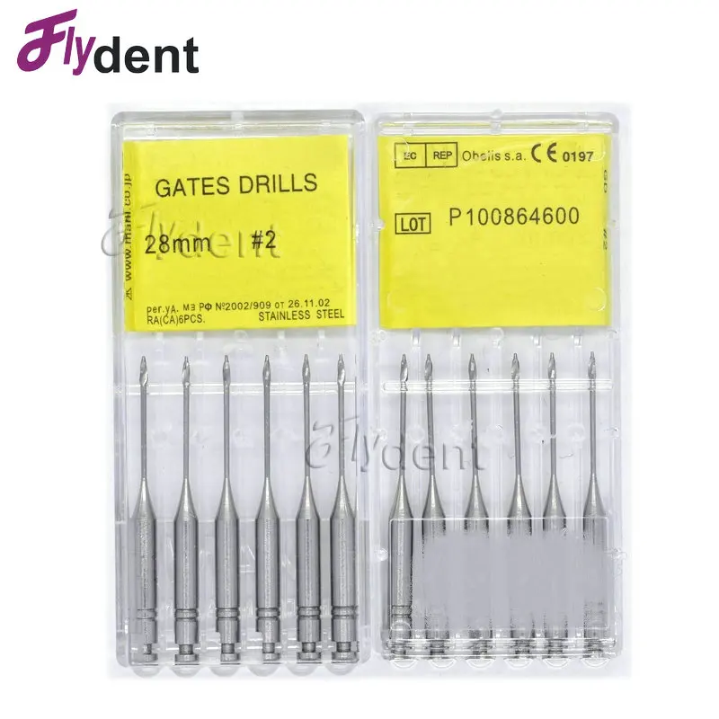 Стоматологические 28 мм Ворота Glidden Endodontic напильники Reamers буры Endo ворота дрели стоматологические материалы