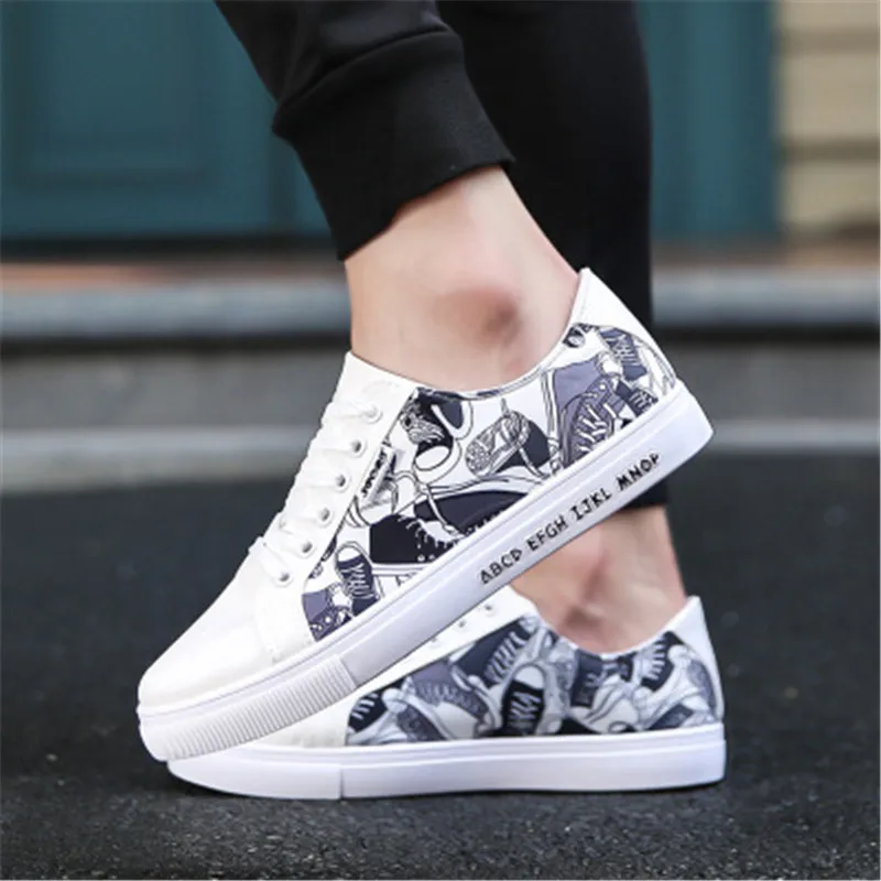 Новое поступление весна-лето удобные повседневные мужские парусиновые туфли