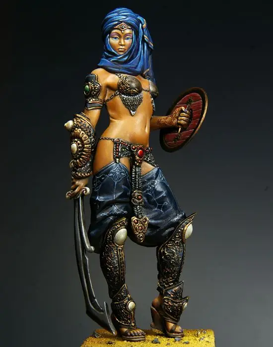 Набор из смолы древний арабский воин|warriors| |